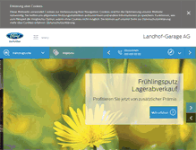 Tablet Screenshot of fordbasel.ch